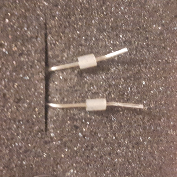 New tribal southwestern blue Turquoise stone aztec mayan fush hook style earings - Picture 3 of 3